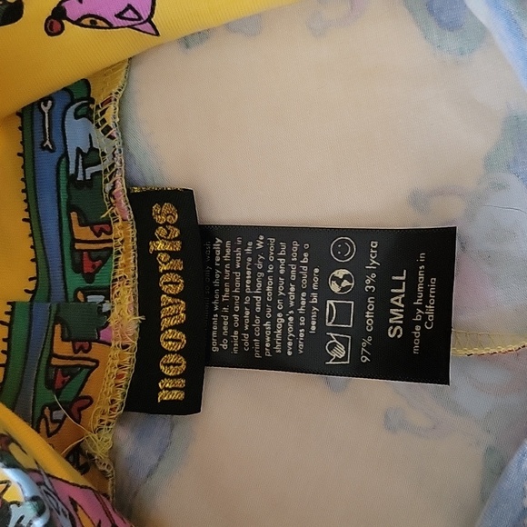 Nooworks dog party NWOT Small bike shorts - Picture 3 of 4